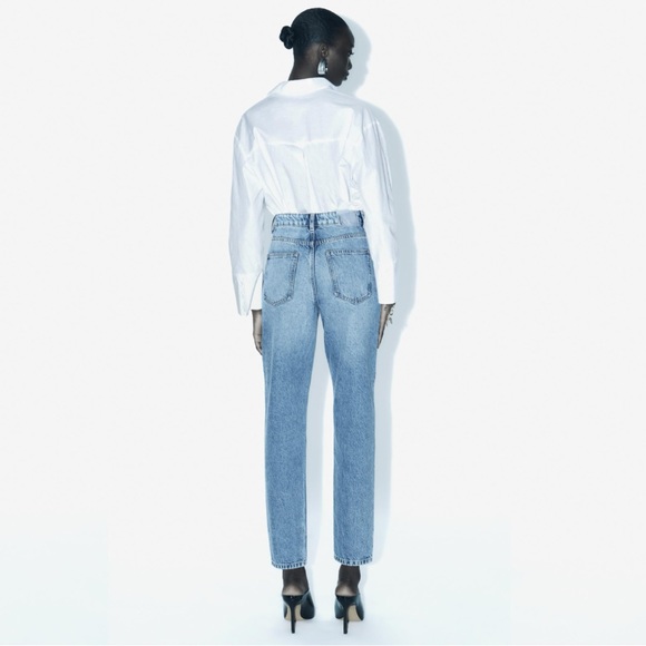 Z1975 MOM FIT JEANS WITH A HIGH WAIST - Picture 5 of 10